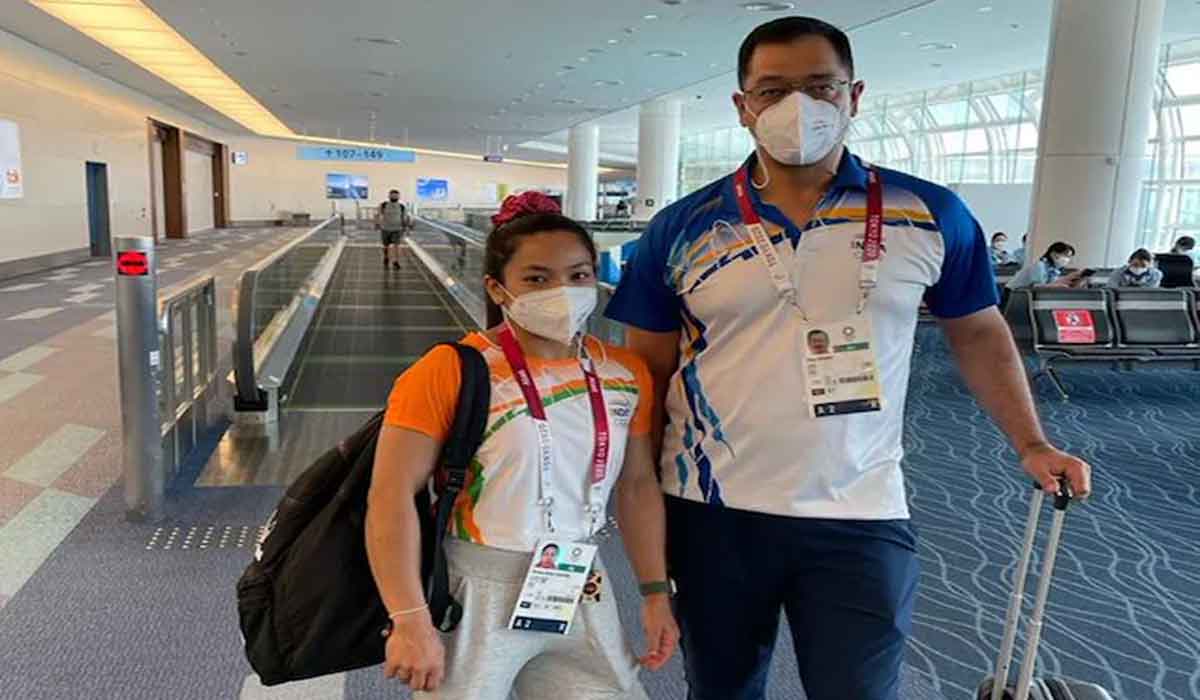 Tokyo Olympics: ఇండియా ఫ్లైటెక్కిన మీరాబాయి చాను