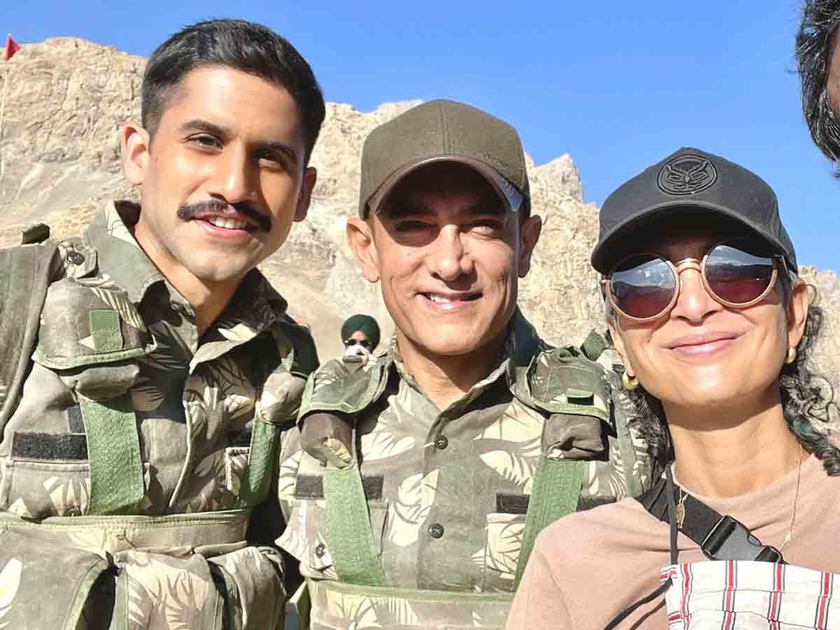 బ్యూటీఫుల్ లొకేష‌న్ లో అమీర్‌ఖాన్ తో చైతూ…స్టిల్ వైర‌ల్