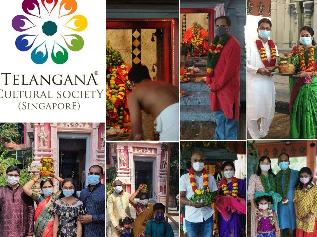 తెలంగాణ కల్చరల్ సొసైటీ (సింగపూర్) ఆధ్వర్యంలో ఘనంగా బోనాల పండుగ