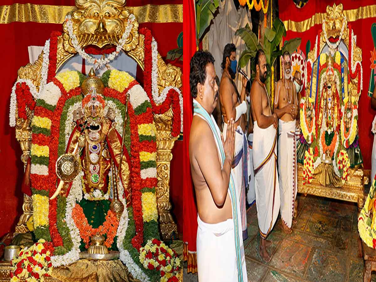 ఘనంగా స్వామివారి పార్వేట ఉత్సవం…