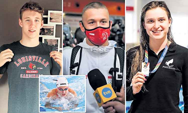 పాపం.. పోలండ్‌ స్విమ్మర్లు!