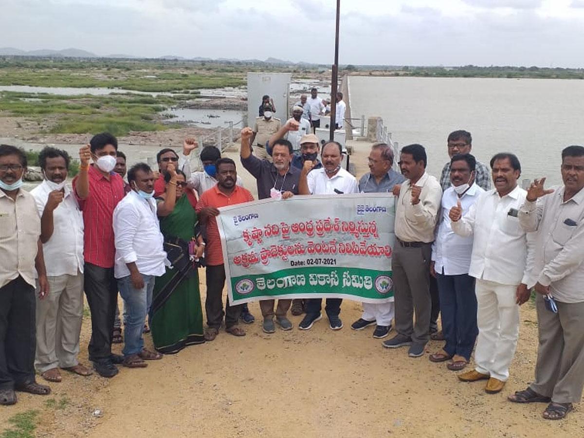 ఆర్డీఎస్‌ను పరిశీలించిన తెలంగాణ వికాస తరంగిణి ఇంజినీర్ల బృందం