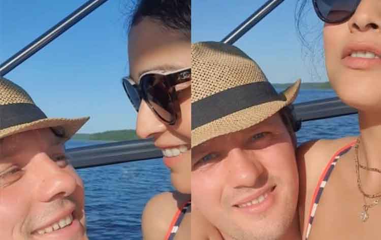 భర్తతో పబ్లిక్ రొమాన్స్‌..శ్రియ‌పై నెటిజ‌న్ల‌ సెటైర్లు