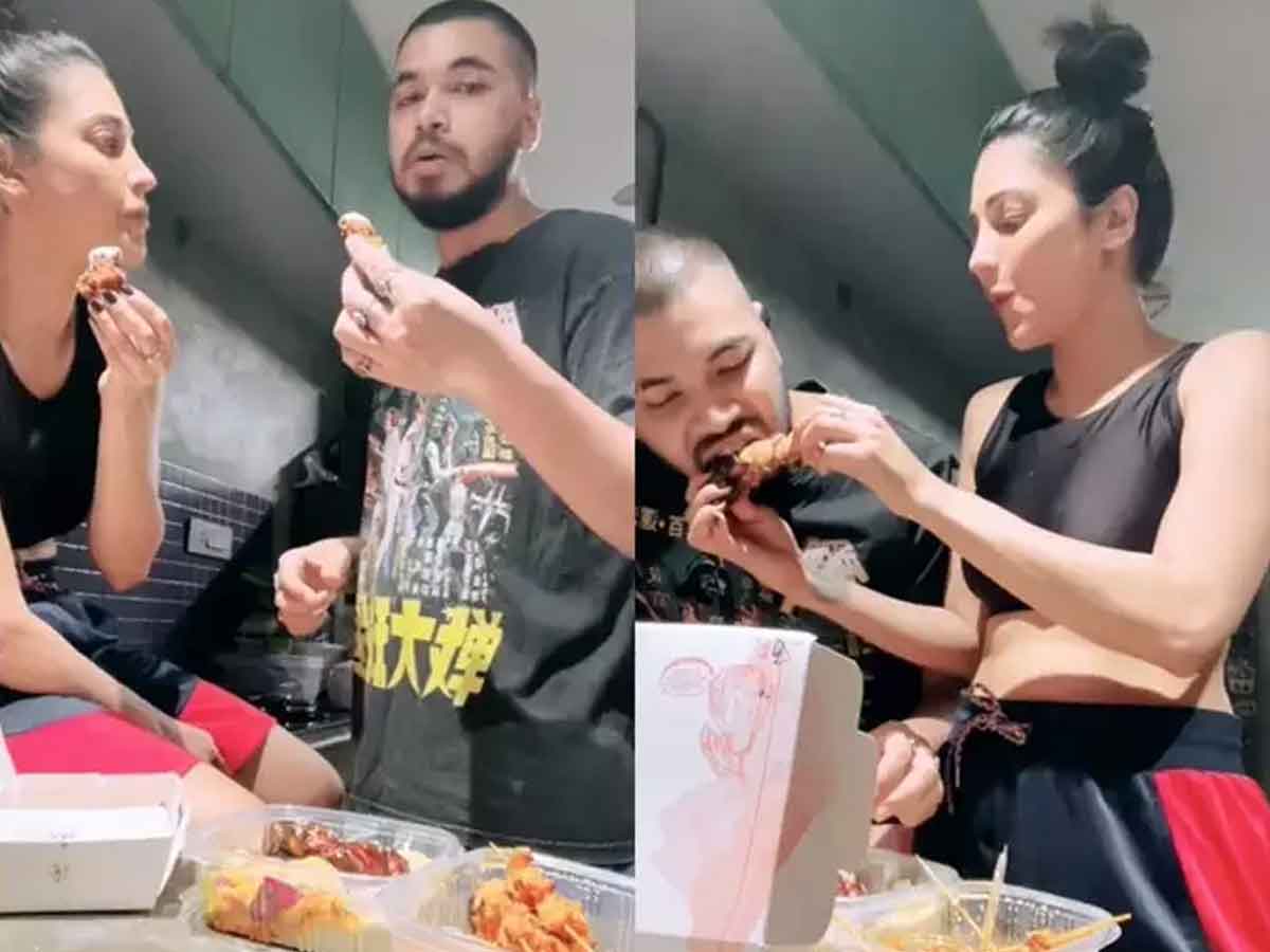 కిచెన్‌లో శృతి త‌న బాయ్ ఫ్రెండ్‌తో ఏం చేస్తుందో చూడండి..!