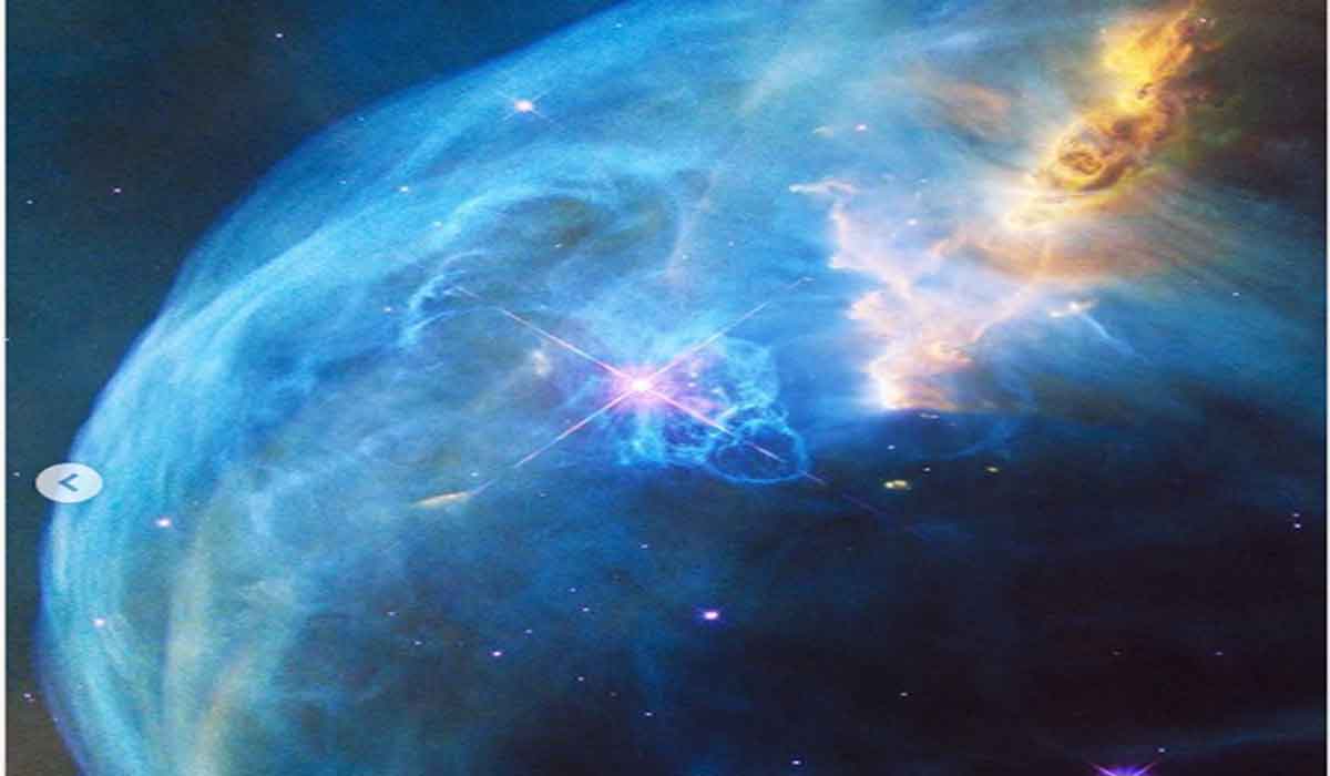 బ‌బుల్‌లో భారీ న‌క్ష‌త్రం.. హ‌బుల్ తీసిన స్ట‌న్నింగ్ ఫొటో చూశారా?