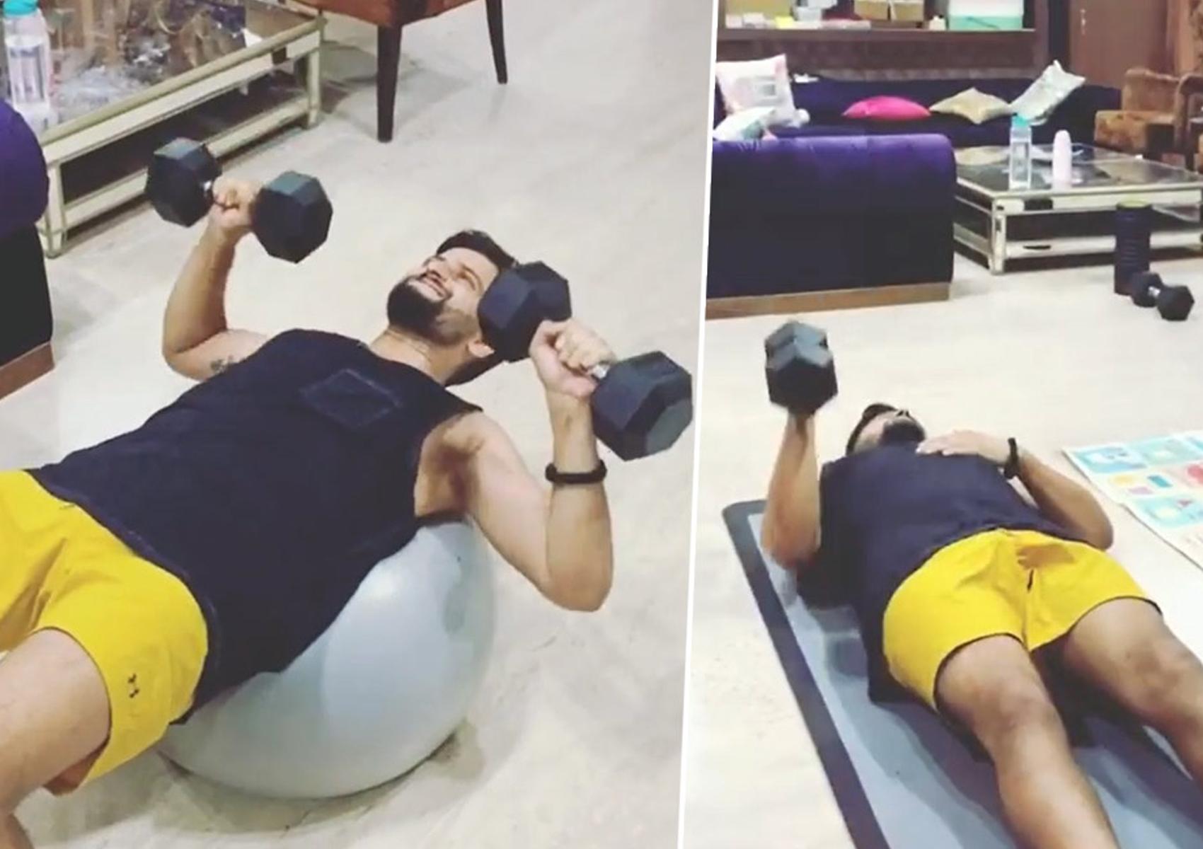 సురేశ్‌రైనా ఫిట్‌నెస్ సీక్రెట్ తెలిసిపోయింది.. !! వీడియో..