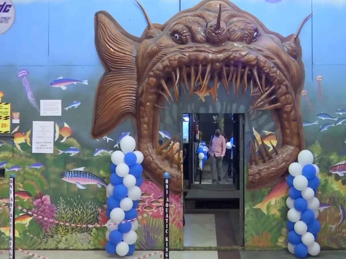 బెంగళూరు రైల్వే స్టేషన్‌లో అక్వేరియం టన్నెల్ ప్రారంభం