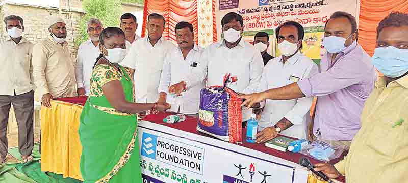 పేదల సంక్షేమానికి సర్కారు కృషి