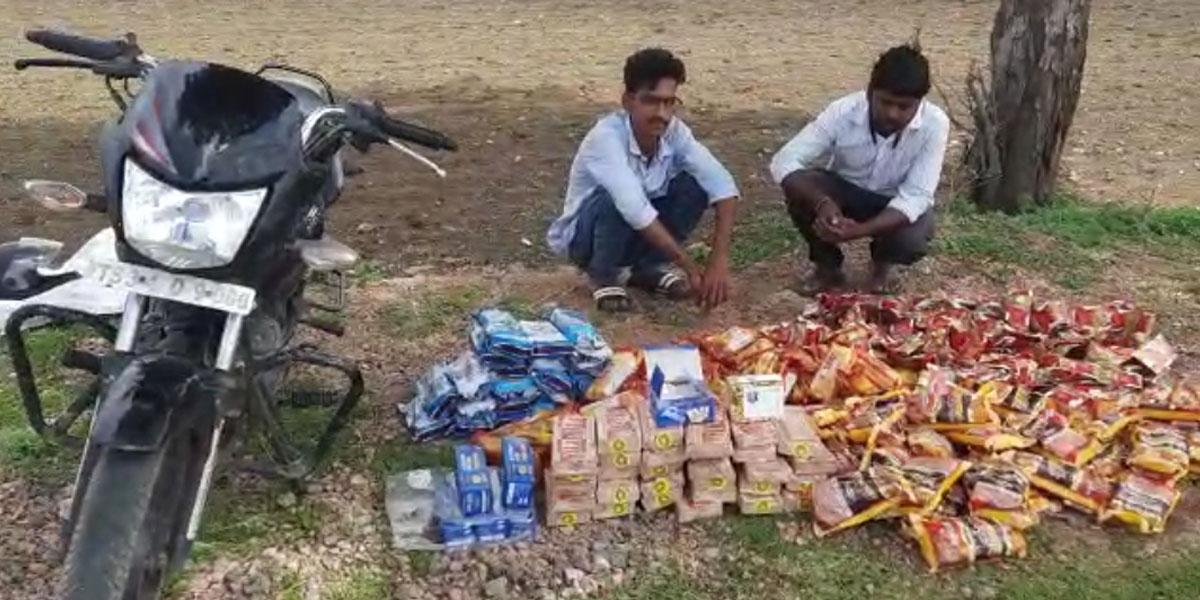 వికారాబాద్‌ జిల్లాలో గుట్కా ప్యాకెట్ల పట్టివేత