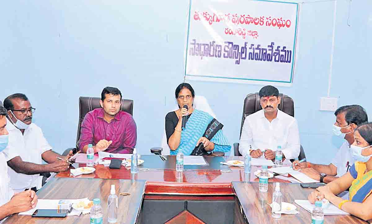 మున్సిపాలిటీ సమగ్ర అభివృద్ధికి కృషి