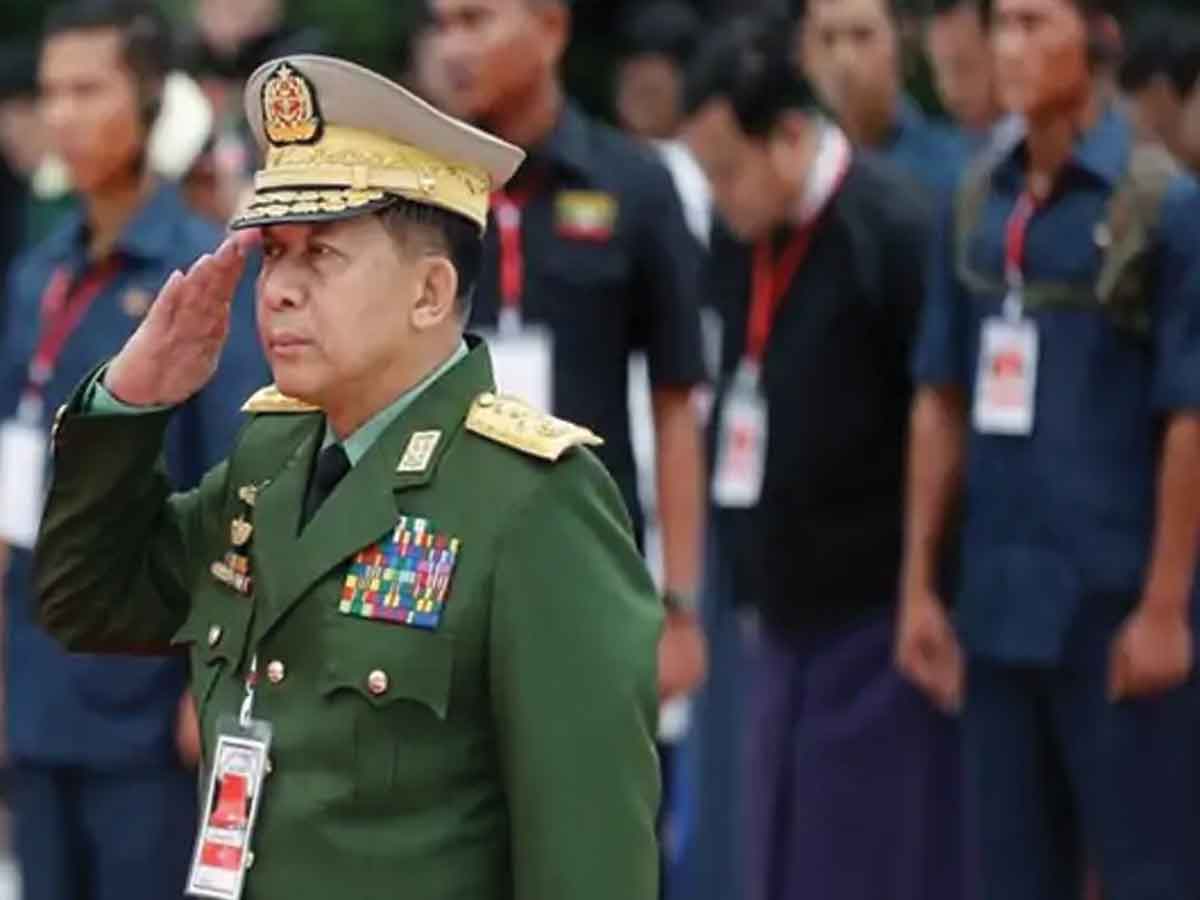 General Min Aung Hlaing : నేనే ఇక ప్రధానిని : 2023 లో ఎమర్జెన్సీ ముగింపు