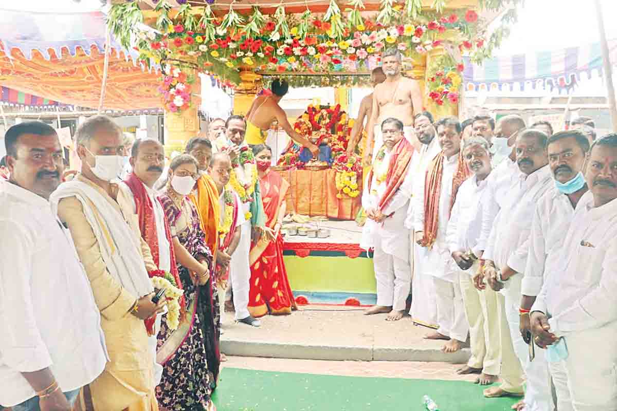 రంగనాయక స్వామి ఆలయ అభివృద్ధికి చర్యలు