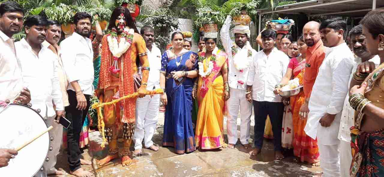 గౌలిదొడ్డిలో శ్రావణమాస బోనాలు