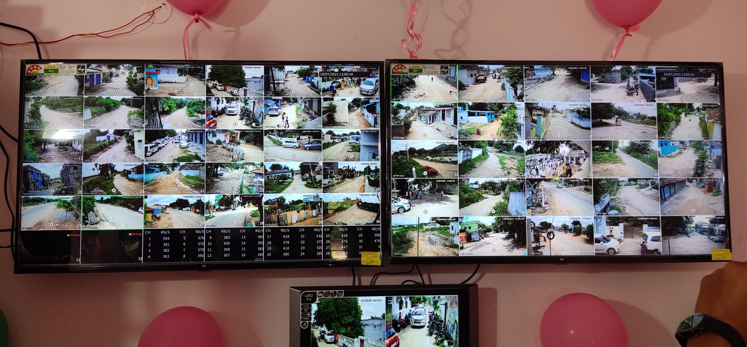 మాసాయిపేటలో 70 సీసీ కెమెరాలు