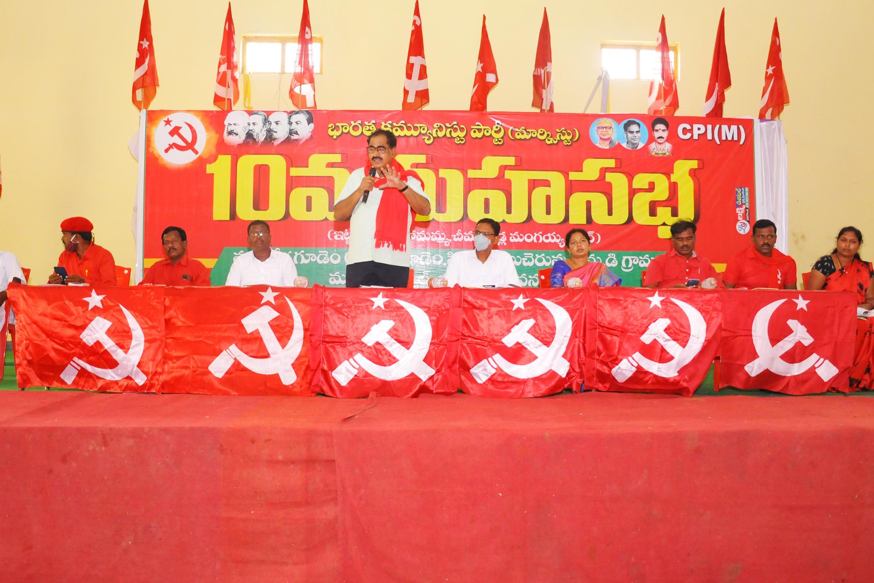 మోడీకి పతనమయ్యే కాలం ప్రారంభం: తమ్మినేని