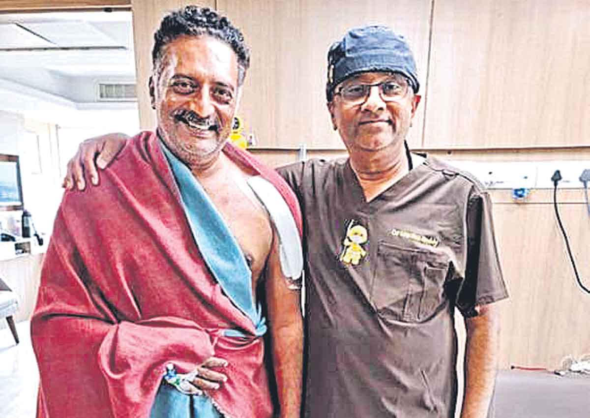 కోలుకున్న ప్రకాశ్‌ రాజ్‌