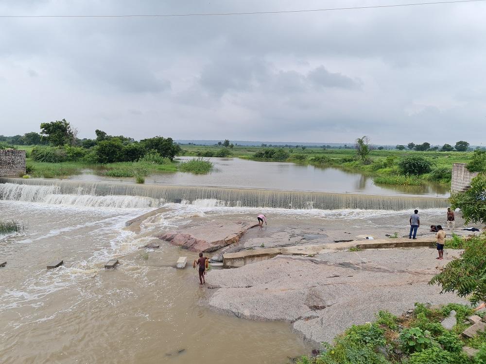 జుంటి వాగుకు జలకళ
