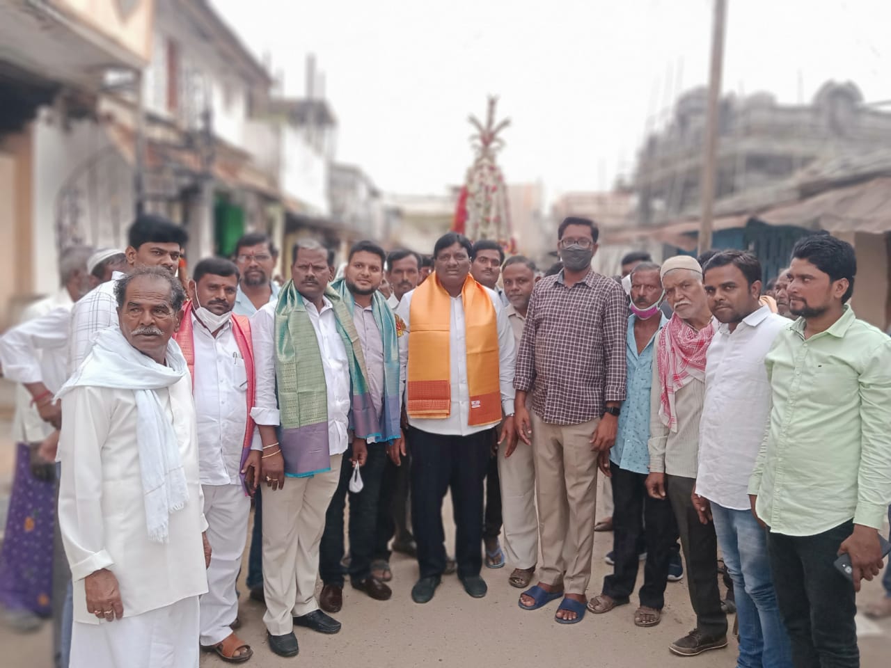 మొహర్రం వేడుకల్లో పాల్గొన్న ఎమ్మెల్యే మహేష్‌రెడ్డి