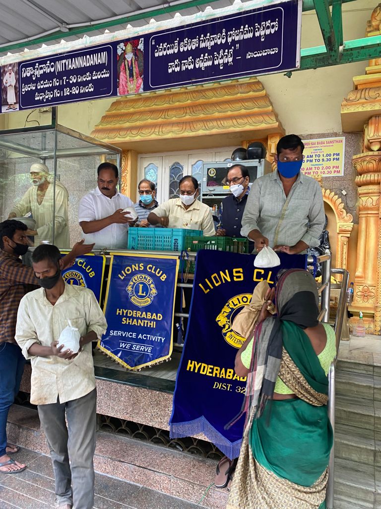 పేద ప్రజల సేవే లయన్స్​‍ క్లబ్‌ హైదరాబాద్‌ ధరణి ల‌క్ష్యం