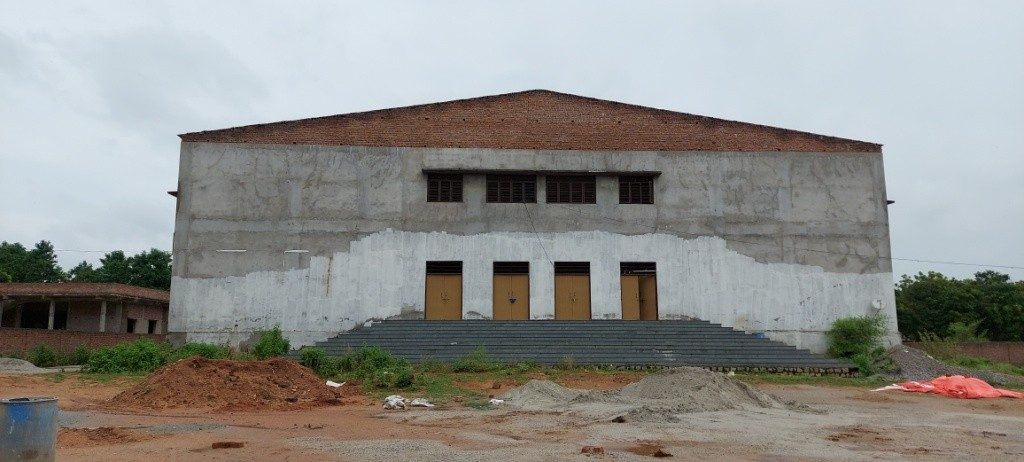 మిర్యాలగూడ : చురుగ్గా మినీ రవీంద్రభారతి పనులు