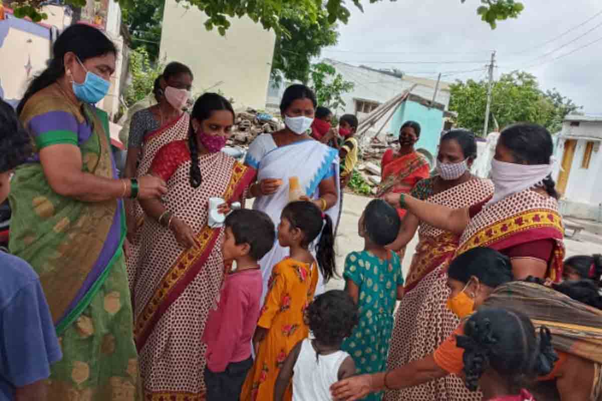 అంగన్‌ వాడీల్లో ఆనందం