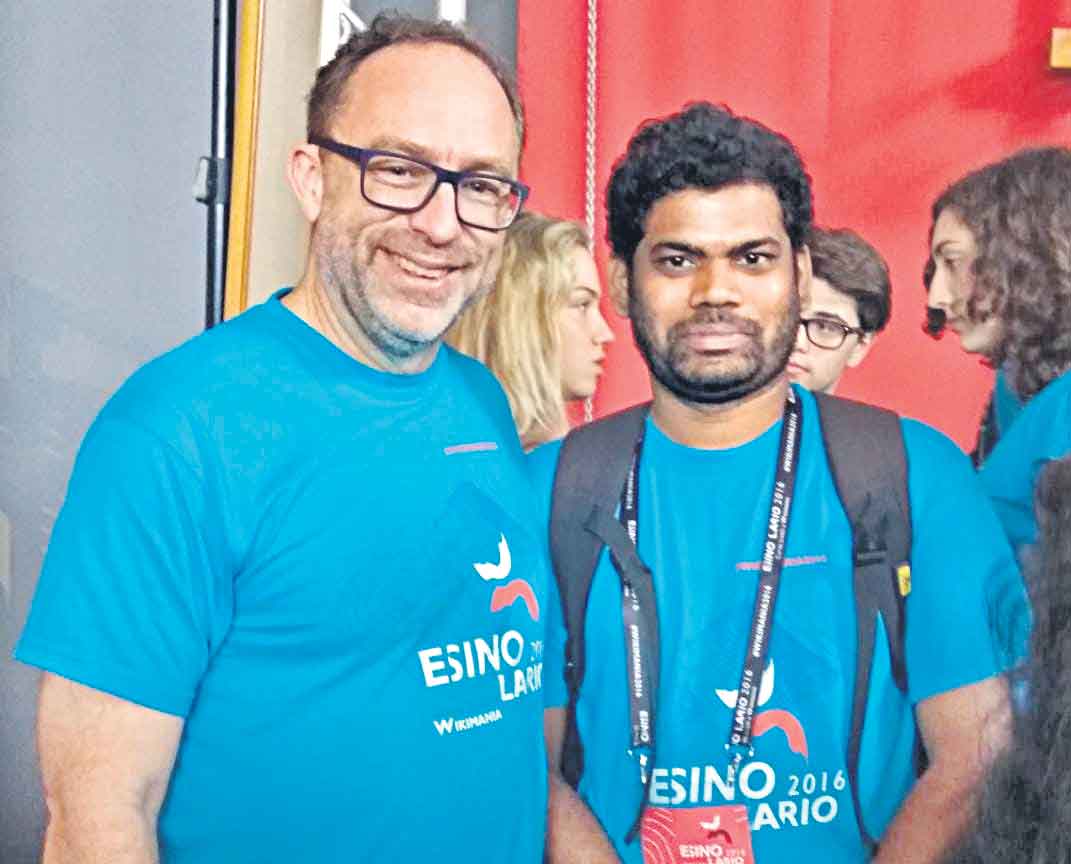 ‘వికీపీడియా’ గ్రాంట్‌కు ప్రణయ్‌రాజ్‌ ఎంపిక