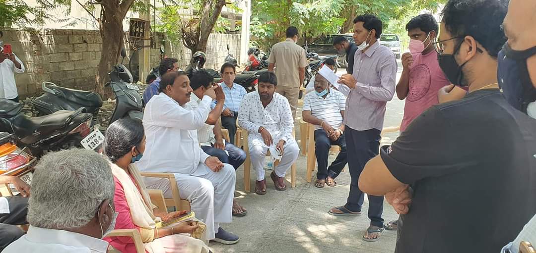 Development of the colony|కాలనీ అభివృద్ధికి సమిష్టిగా కృషి చేయాలి: విప్‌ గాంధీ