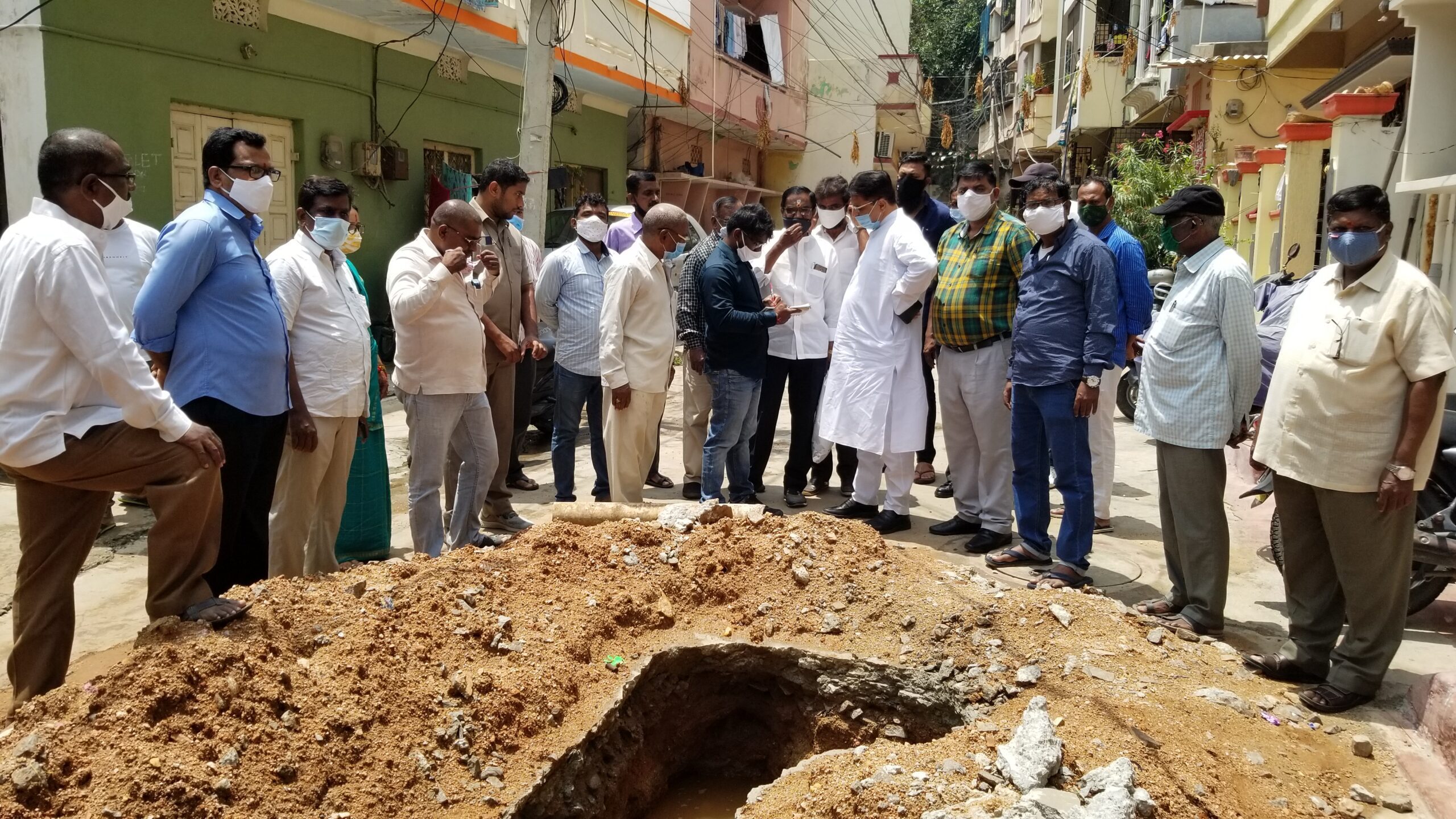 chaderghat | కొత్త పైప్‌లైన్‌ ఏర్పాటు చేయండి: ఎమ్మెల్యే అహ్మద్‌ బలాల