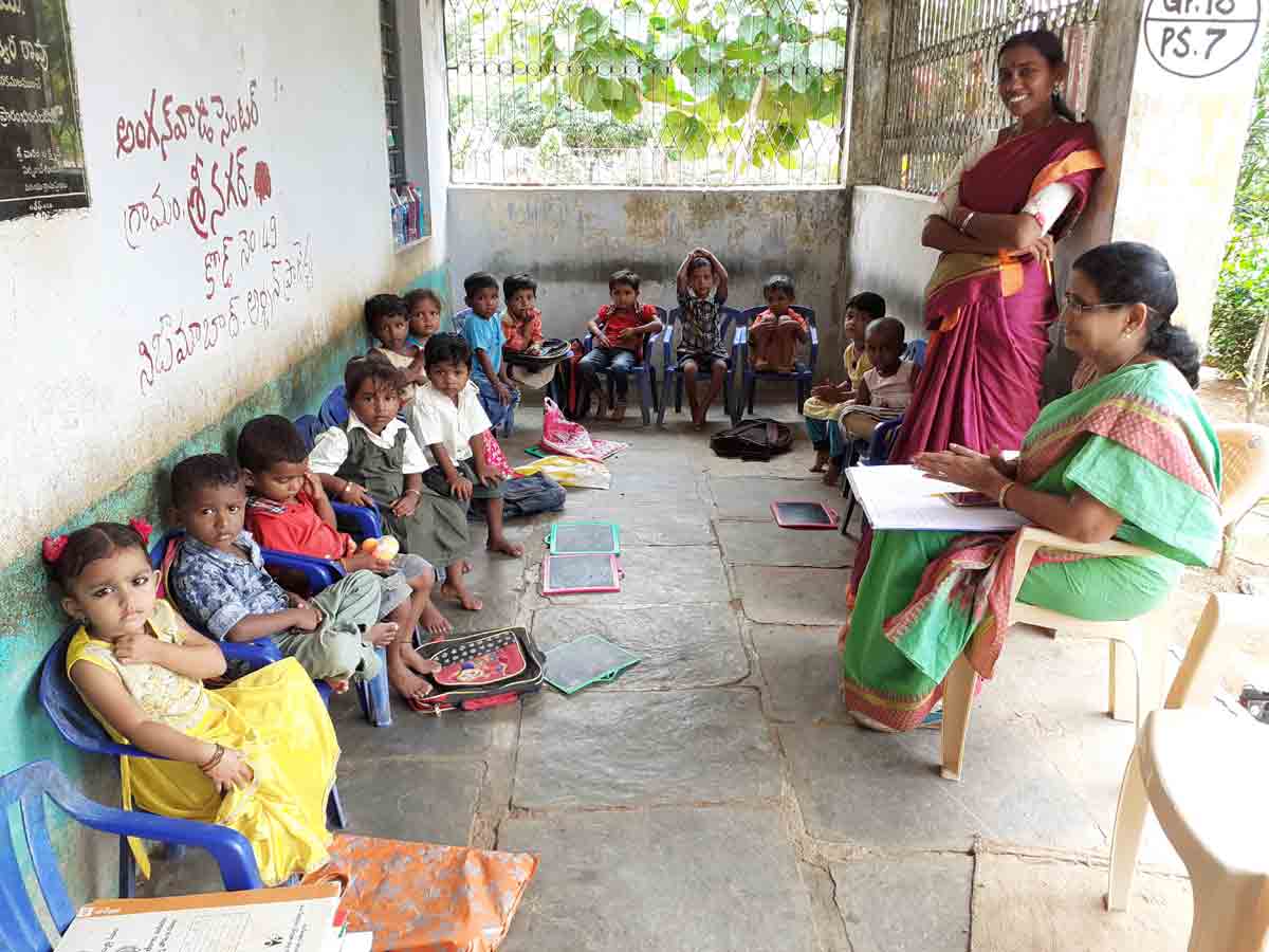 అంగన్‌వాడీల సంబురం