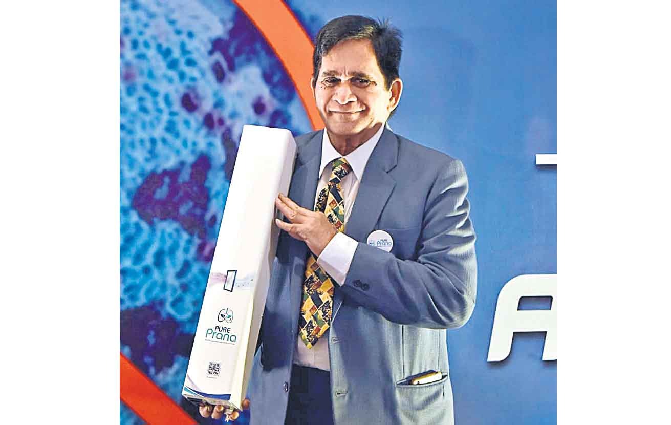 ‘ప్యూర్‌ ప్రాణ’ తో వైరస్‌లకు చెక్‌