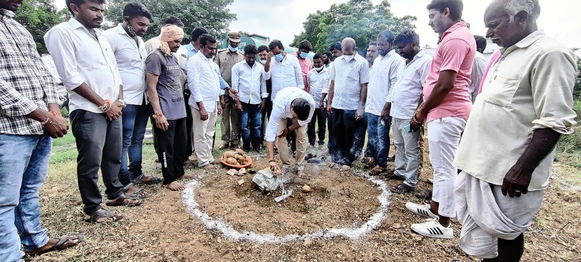 Nagarjuna Sagar టీఆర్‌ఎస్‌తోనే గ్రామాల అభివృద్ధి: ఎమ్మెల్యే నోముల భగత్