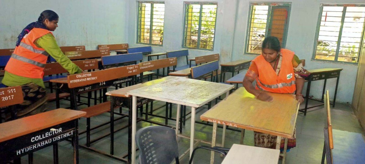school reopen in telangana | ప్రత్యక్ష పాఠాలకు సిద్ధమవుతున్న తరగతి గదులు