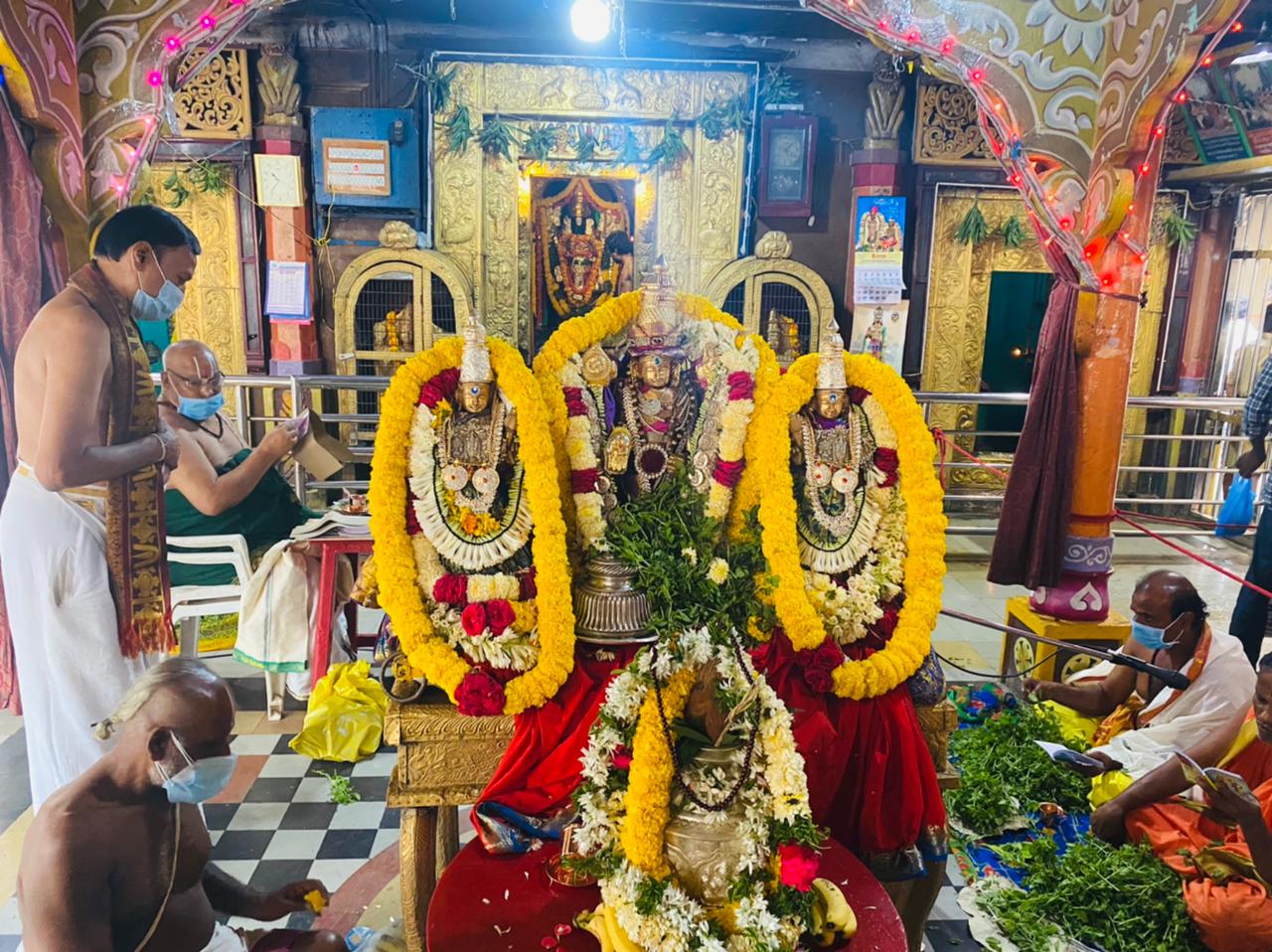 వైభవంగా లక్ష తులసీ అర్చన