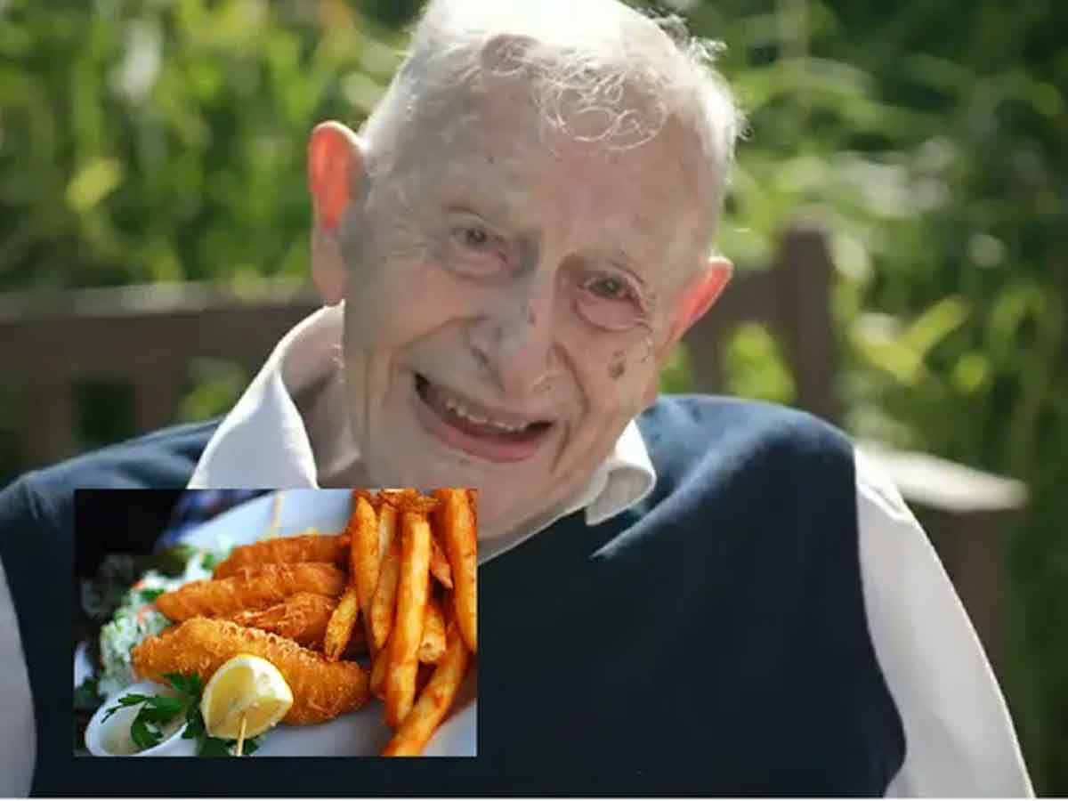 Fish and Chips : ఇవి తినే 109 ఏండ్లు బతికా : జాన్‌ టిన్నిస్‌వుడ్‌