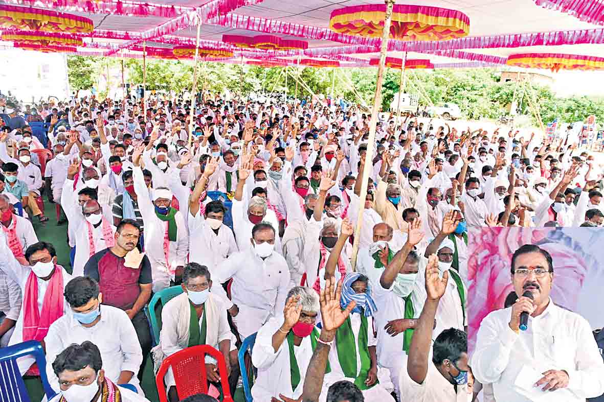 రైతును పట్టించుకోని బీజేపీ రాష్ర్టాలు