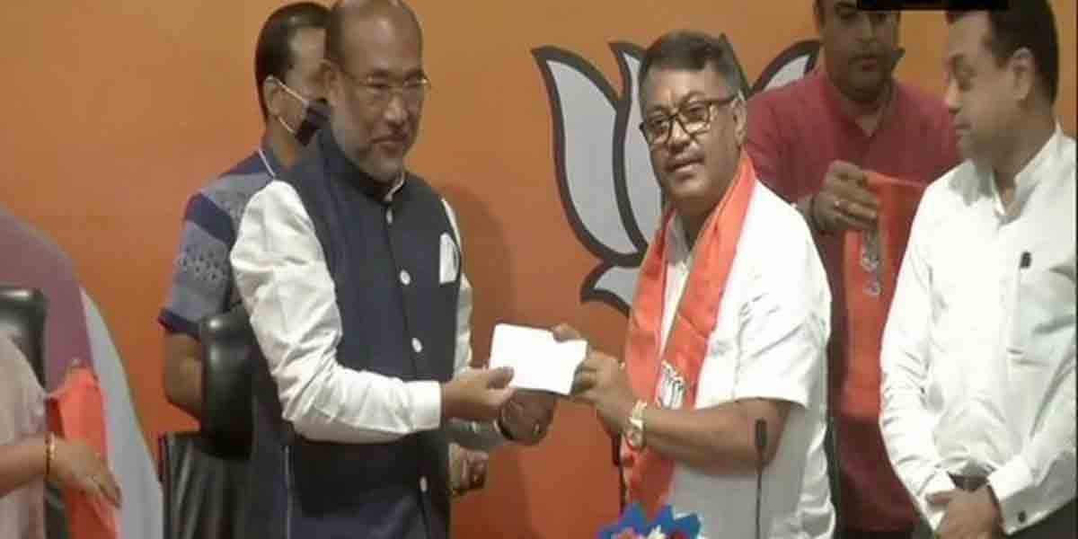 Govindas Konthoujam: బీజేపీలోకి కాంగ్రెస్ పార్టీ మాజీ అధ్య‌క్షుడు..!