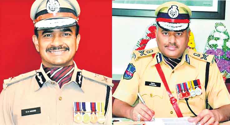 సీవీ ఆనంద్‌, జితేందర్‌లకు కేంద్రంలో ఏడీజీ హోదా