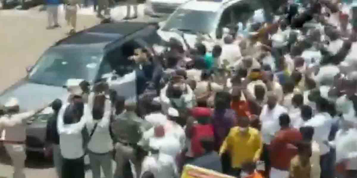 Clash: సంగ్లీలో మ‌హా సీఎం ప‌ర్య‌ట‌న‌.. పోలీసులు, బీజేపీ కార్య‌క‌ర్త‌ల మ‌ధ్య ఘ‌ర్ష‌ణ‌