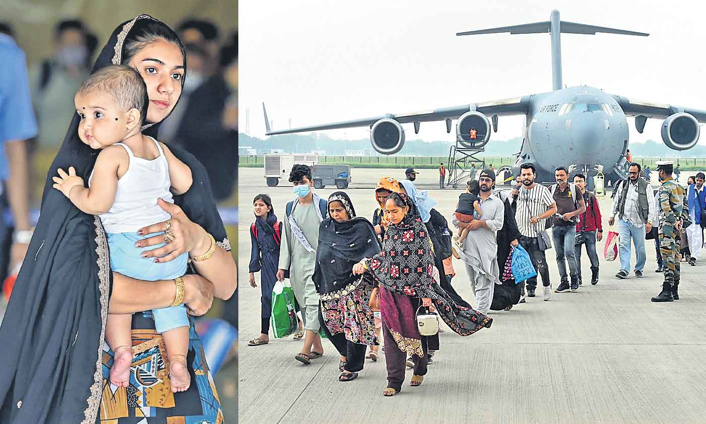 గండాలన్నీ దాటుకొని..! స్వదేశానికి చేరుకొన్న ఇండియన్లు