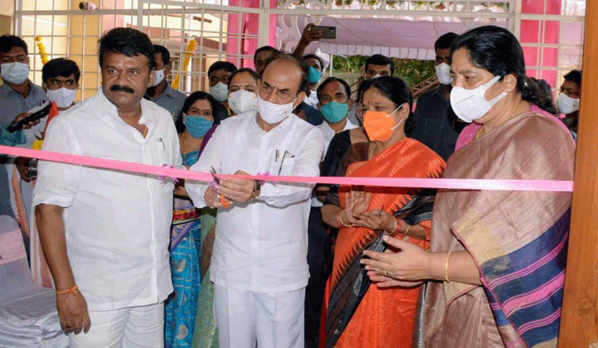 బాలుర‌, బాలిక‌ల ప్ర‌భుత్వ హోమ్‌ను ప్రారంభించిన మంత్రులు