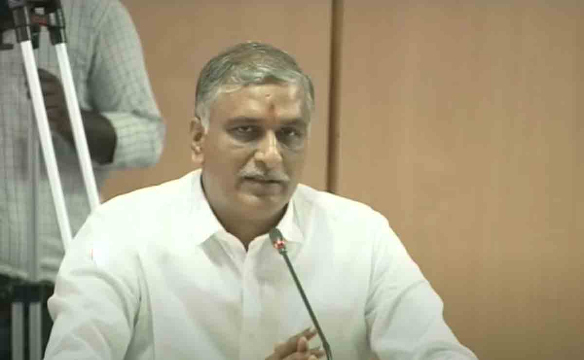 మంత్రి హ‌రీశ్‌రావు క‌లిసిన వైద్యారోగ్య శాఖ ఉన్న‌తాధికారులు