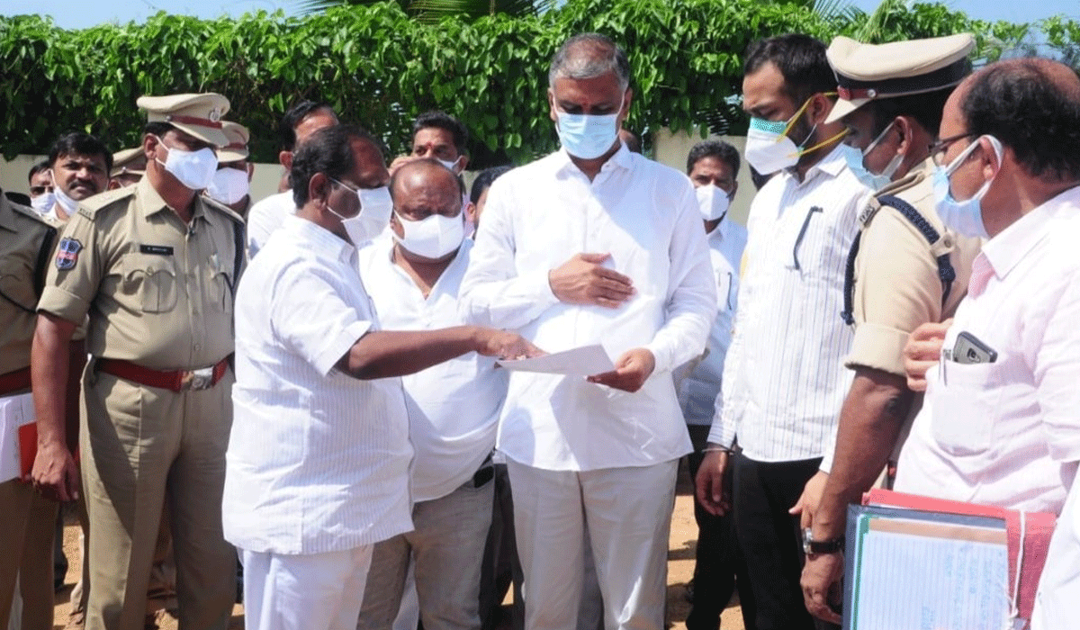 Huzurabad | సీఎం కేసీఆర్ స‌భ‌కు ప‌క‌డ్బందీ ఏర్పాట్లు : మంత్రి హ‌రీశ్‌రావు