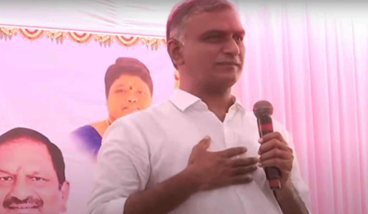 Huzurabad | 4 వేల డ‌బుల్ బెడ్రూం ఇండ్ల‌ను యుద్ధ ప్ర‌తిపాదిక‌న నిర్మిస్తాం : మంత్రి హ‌రీశ్‌రావు