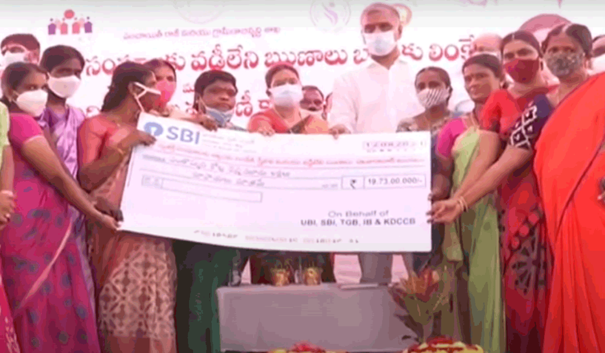 Huzurabad | మహిళా సంఘాలకు రూ. 20 కోట్లు : మంత్రి హ‌రీశ్‌రావు