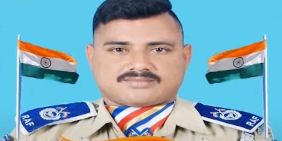 రోడ్డు ప్రమాదంలో సీఆర్పీఎఫ్ జవాన్ మృతి