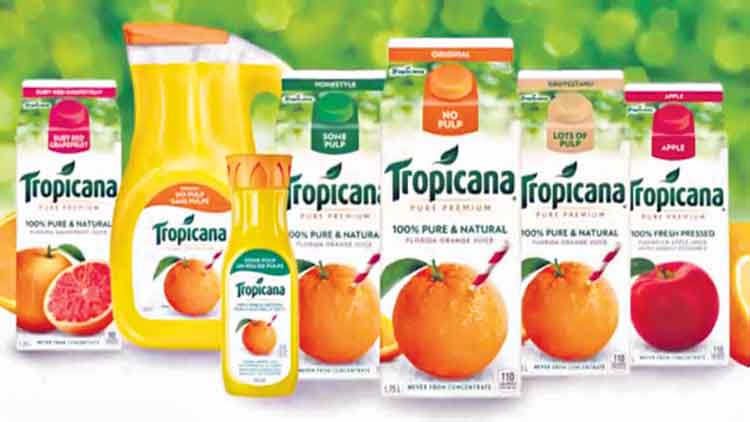 అమ్మకానికి ట్రాపికానా బ్రాండ్‌