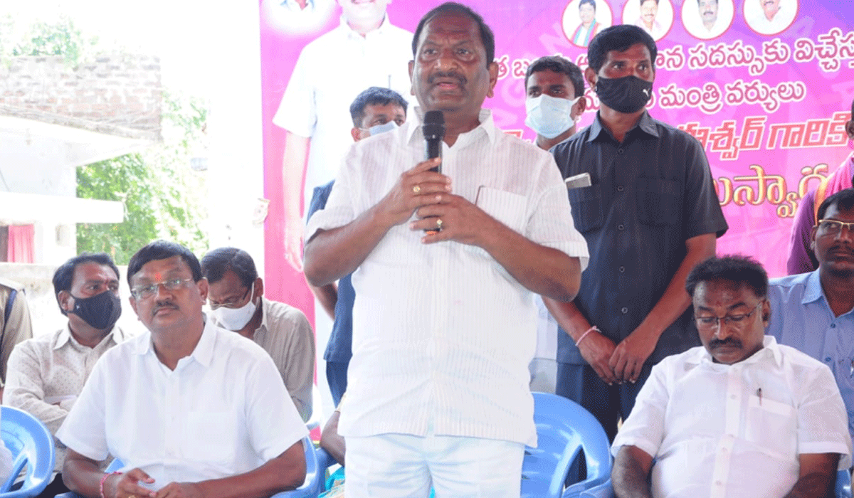 Huzurabad | ద‌ళిత బంధుతో విప‌క్షాల‌కు వ‌ణుకు : మంత్రి కొప్పుల‌