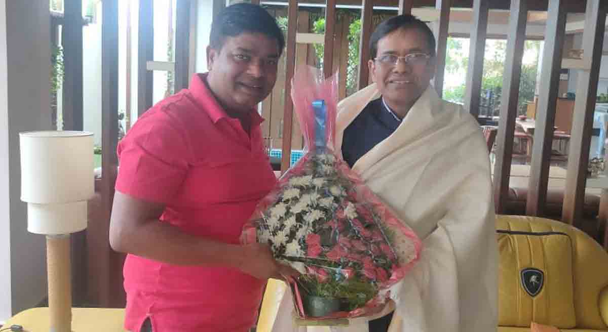 TSCHE chairman | ఉన్నత విద్యామండలి చైర్మన్‌ను అభినందించిన ఆర్మూర్‌ ఎమ్మెల్యే