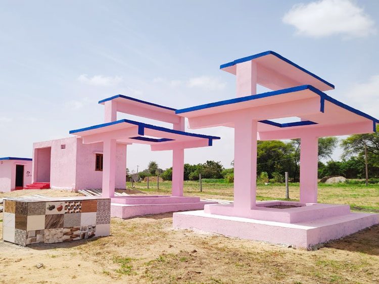 మండలంలో 28 శ్మశానవాటికలు పూర్తి