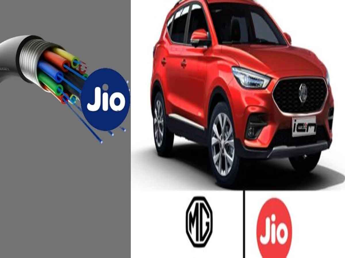 సరికొత్త సేవలందించేందుకు ఎంజీ మోటార్స్‌ తో జియో ఒప్పందం…